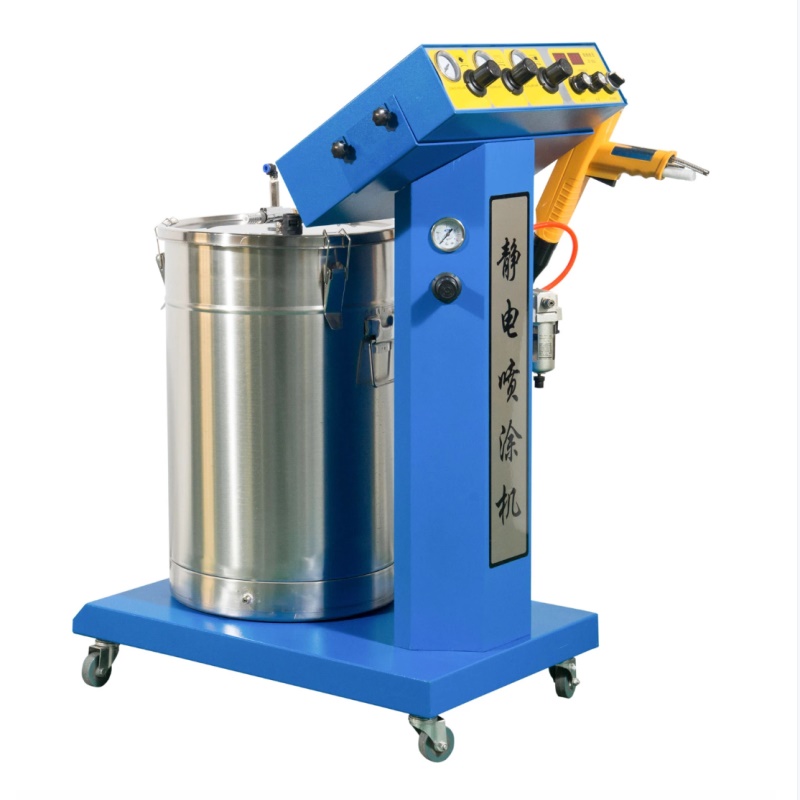 Digital display Fluidized bed Stainless steel Hopper powder coating system LT-888