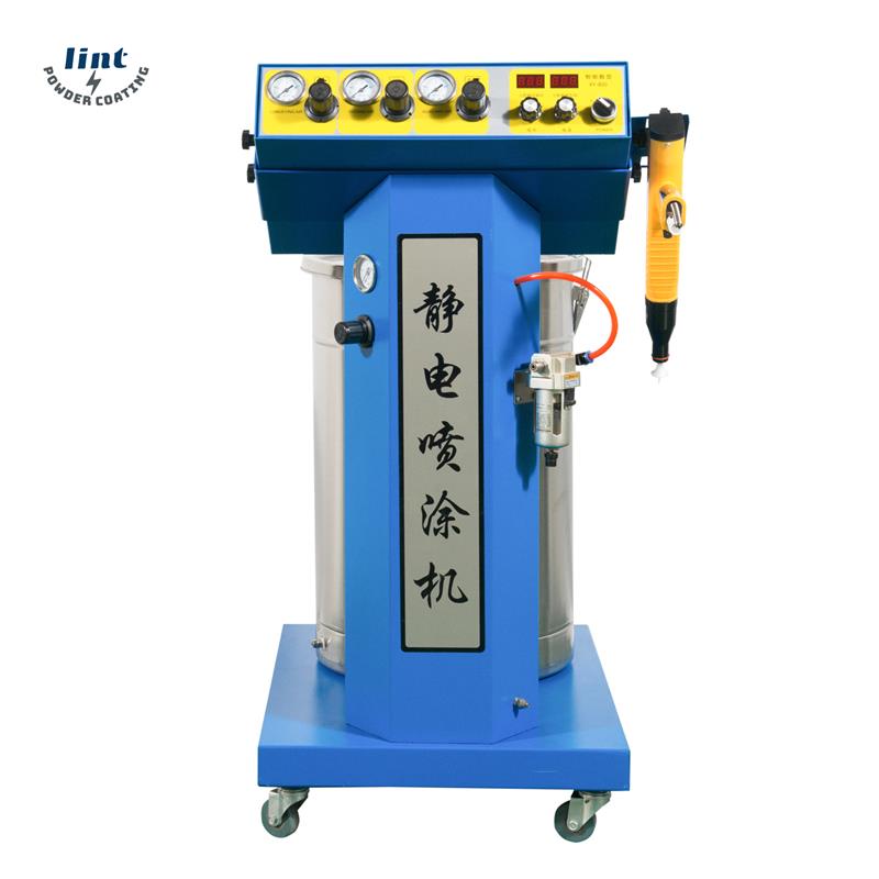 Digital display Fluidized bed Stainless steel Hopper powder coating system LT-888