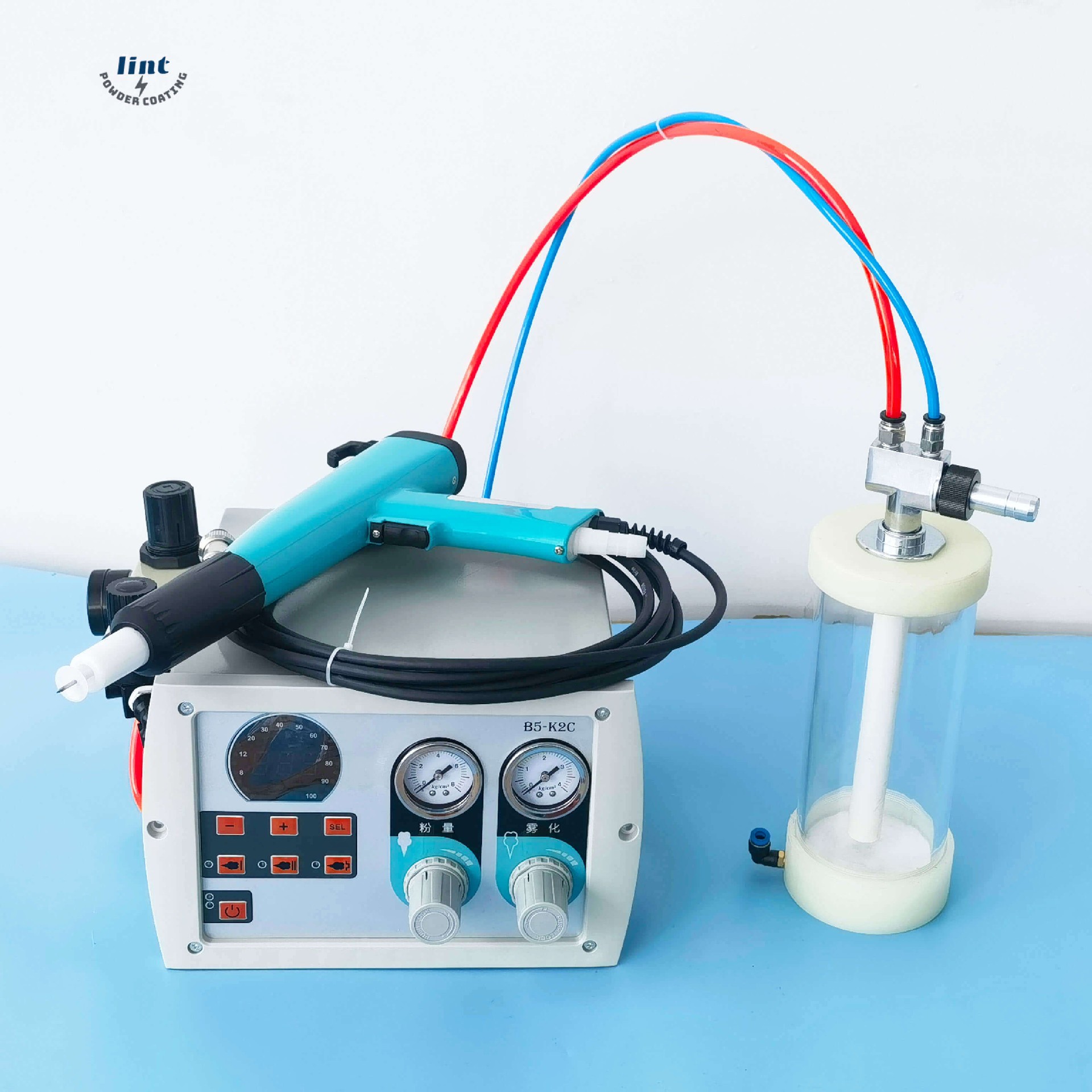 Portable Intelligent powder coating equipment for laboratory work