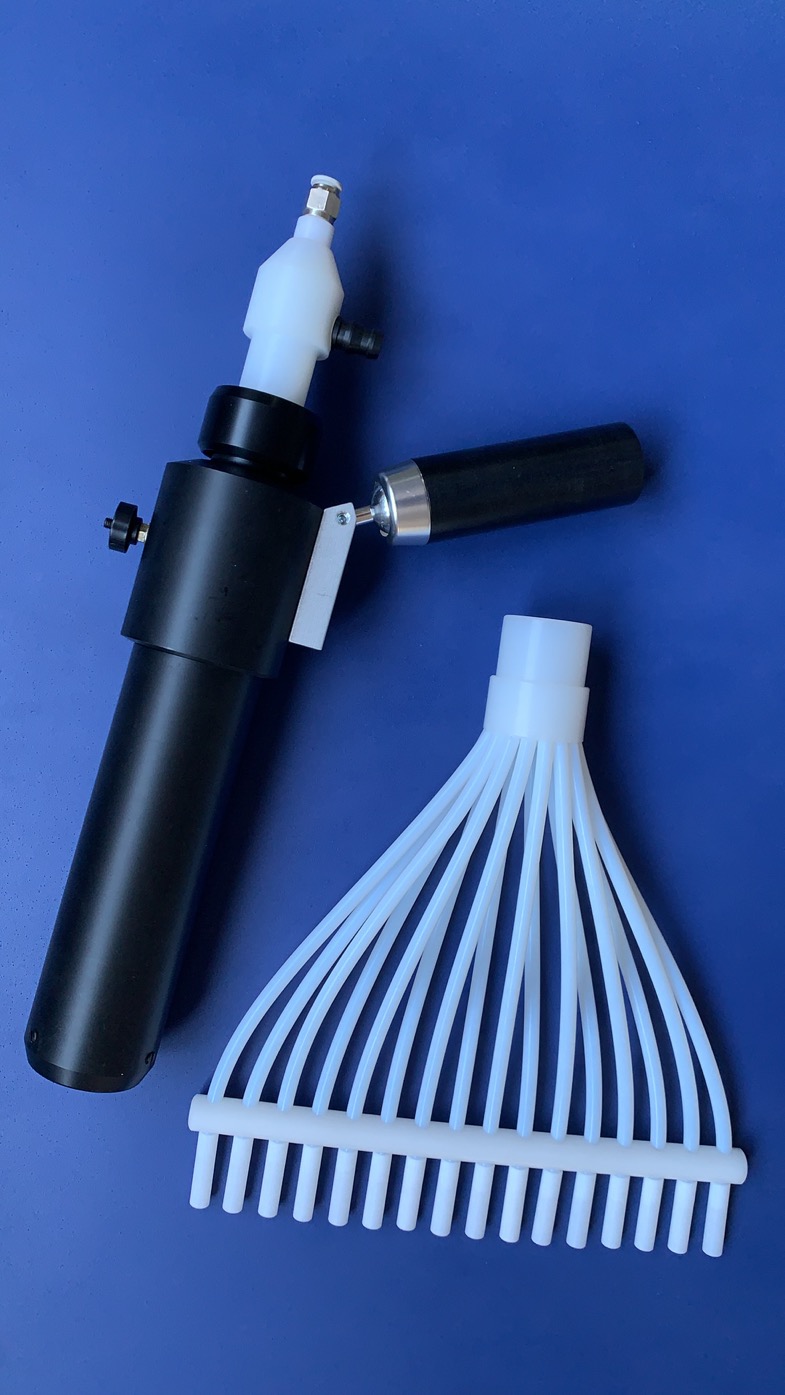 Tribo-charging Electrostatic Powder Spray Gun Tribo Powder Gun