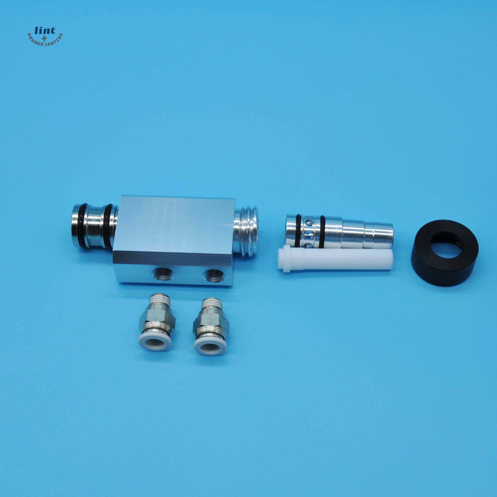 Powder Feed Pump Injector Assembly for Powder Coating System 1095926